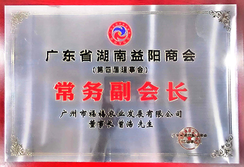 廣東省湖南益陽商會-常務副會長